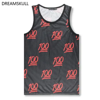 

Summer Beach Sleeveless Blouses Fashion 2017 Mens Quick-drying Loose Casual Hip Hop Undershirt Fitness Men Tank Tops Undershirt