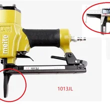 1013JL промышленный u-образный гвоздь пистолет с длинным ртом пневматический гвоздь штифты пистолет воздушный степлер 1006J-1013J 6-13 мм