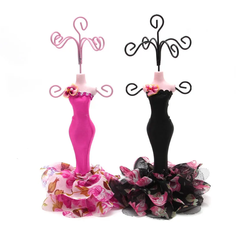 

Lady Mannequin Holder Earring Bracelet Necklace Jewelry Model Display Stand