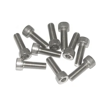 

10pcs reliable M8 x 25mm 304 Stainless Steel Hex Key Bolt Socket Head Cap Screws