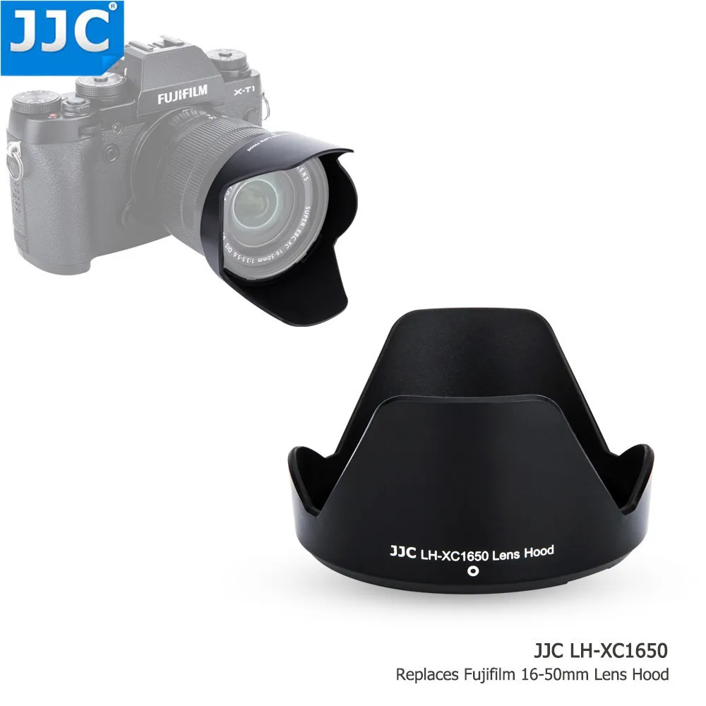 Байонетная бленда JJC для объектива камеры Fujifilm XC 16 50 мм OIS /XC с защитой от непогоды