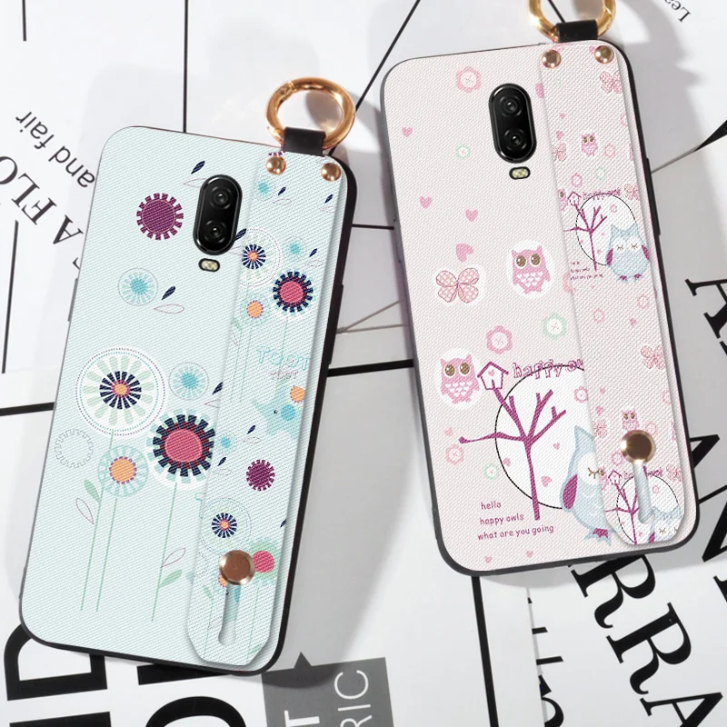 

Owl Ring Strap Cases For Oneplus 3 One plus 3T 5 5T Holder Back Cover For Oneplus 6 T 6T / 1+6 Scrub Case Shell