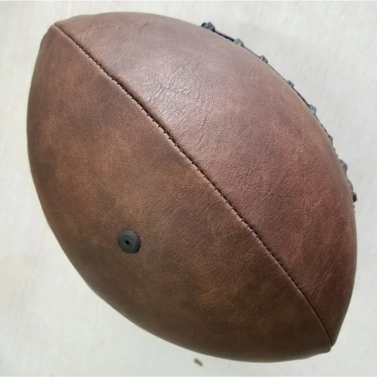 شحن مجاني outdoor الرياضة للرجبي الكرة كرة القدم الأمريكية خمر pu حجم 9 للكلية المراهقين التدريب/الديكور