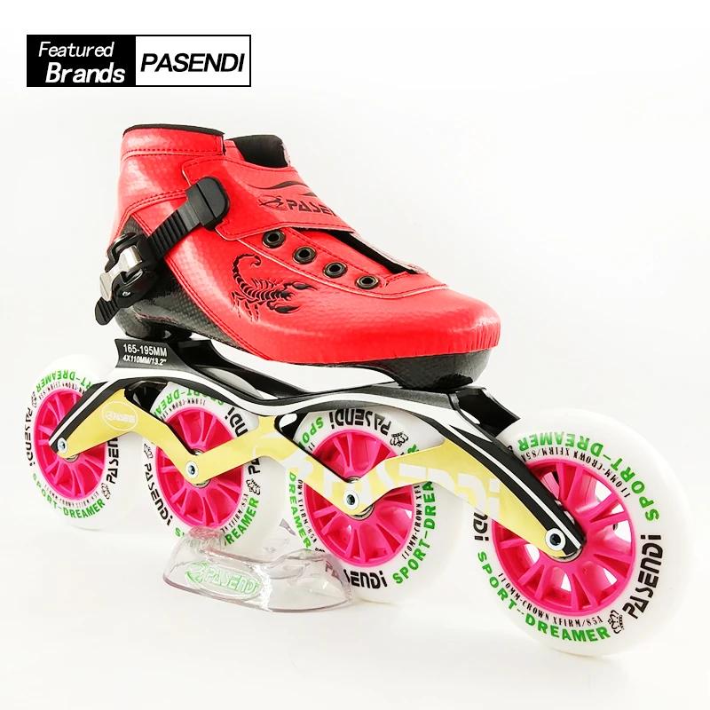 Buy PASENDI 2017 New Style Inline Skating Shoes Adults Child Roller Skates Big