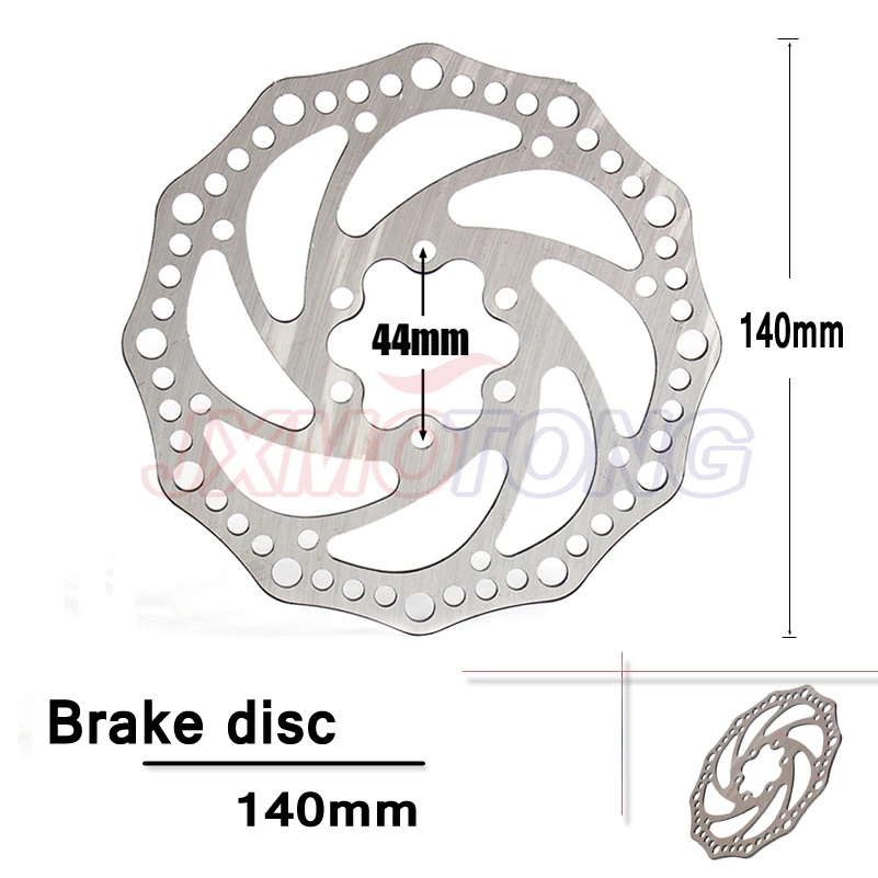 

NEW 140MM 6-bolt Stainless Steel Rotor Brake Disc For Mountain Road Cruiser Bike MTB Bicycle parts