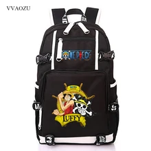 One Piece Luffy Cosplay Backpack Cartoon Casual Rucksack Teenagers Men Women Laptop Travel Bag Student School Bags Mochila