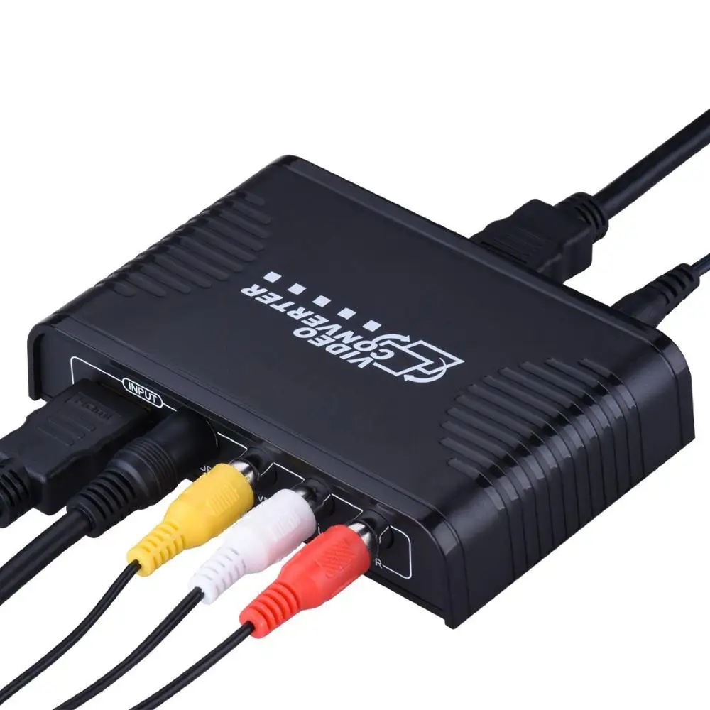 S video HDMI композитный AV RCA к преобразователь скалер переключатель 1080P видео CVBS