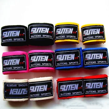 

2 Rolls Width 5cm Sports Bandage GYM Cotton Strap Boxing Bracers Hand Support Hand Wraps Wrist Guard