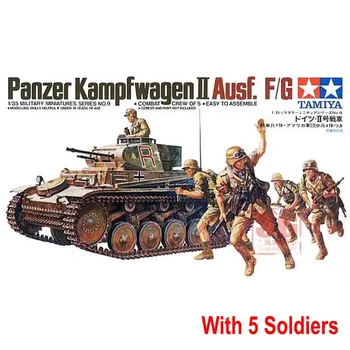 1:35 Tank Model German Panzer Kampfwagen II Ausf F/G Assembly Tank Model Tank DIY 35009 1