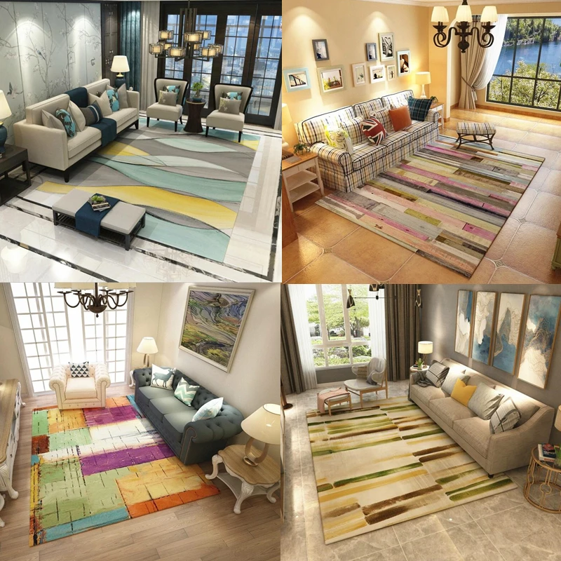 Супер большой 2 м X 3 м Американский Сельский ковер для гостиной, домашние коврики, большой ковер для спальни, журнальный столик, коврик для пола, противоскользящий ковер
