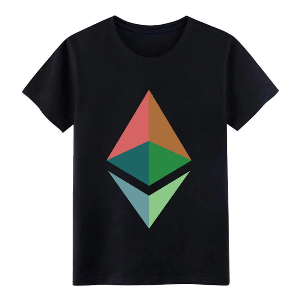 Men's Ethereum Classic Colorful Big Logo Cryptocurrency t shirt Custom tee shirt O-Neck homme Gift New Style Original shirt Men's Ethereum Classic Colorful Big Logo Cryptocurrency t shirt Custom tee shirt O-Neck homme Gift New Style Original shirt