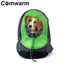 Comwarm собак Pet Carrier Путешествий дышащая рюкзак сумка передняя для Товары для собак перевозчика велосипед Пеший Туризм Открытый Собака Передняя сумка
