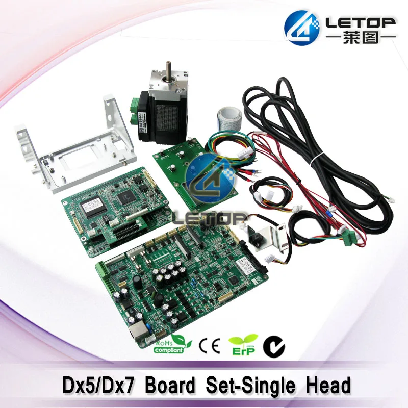 whole set! Single dx5/dx7 head mainboard with motor cable head board for eco solvent printer whole set! Single dx5/dx7 head mainboard with motor cable head board for eco solvent printer