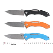 CH 3519 Флиппер складной нож(3,8") D2 стальное лезвие G10 Ручка наружное тактическое оборудование кемпинг охотничьи приборы для альпинизма