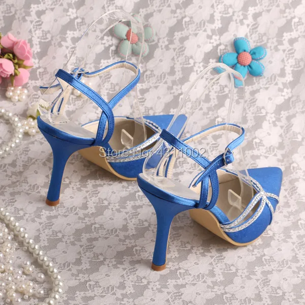 Handmade Pointed Toe Pumps White Crystal Shoes Wedding Bridal Slingback Handmade Pointed Toe Pumps White Crystal Shoes Wedding Bridal Slingback