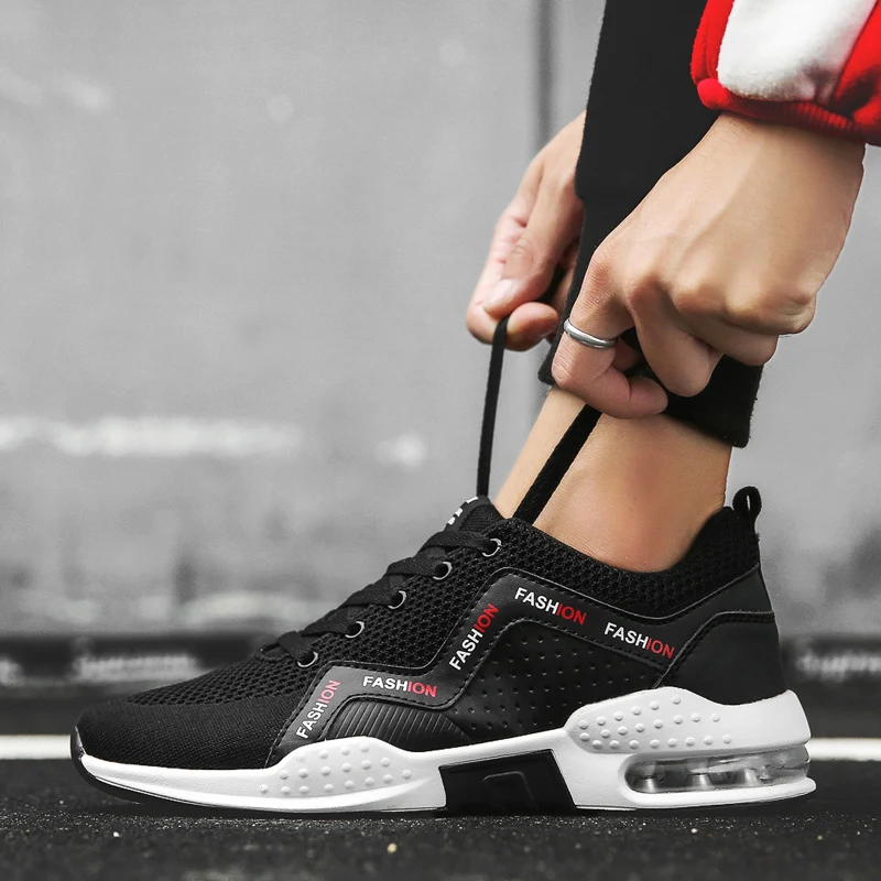 

Sneakers For Men Comfortable Outdoor MeshTraining Shoes High Quality Air Cushion Non-slip Running Shoes Zapatos Hombre Sports