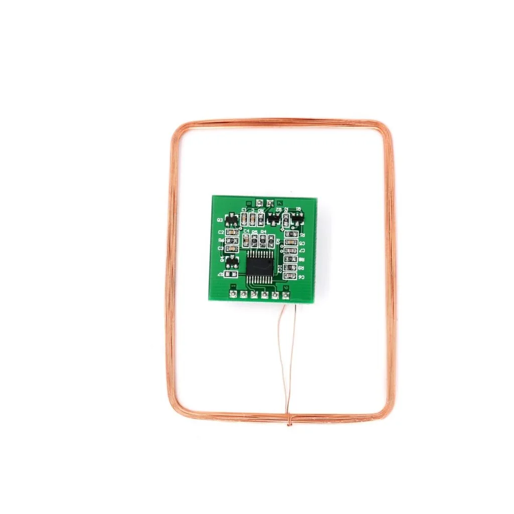 Encaixou o Módulo Asii do Leitor da Etiqueta da Orelha do Módulo Iso11785 do Leitor do Leitor Ardunio 16hex Iso11784 – 134.2 Khz 5 v Ttl