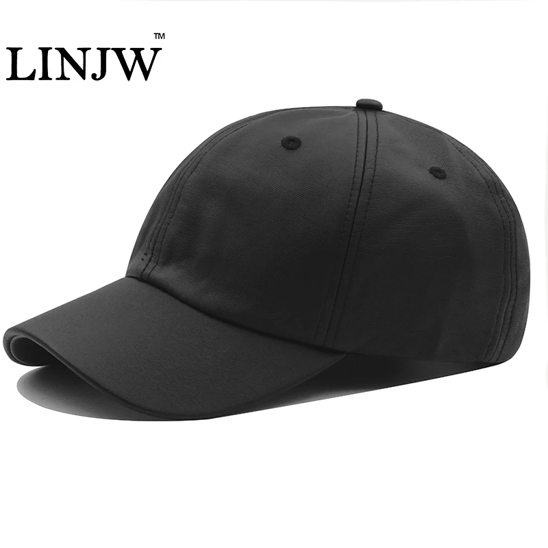 LINJW 2018 горячие унисекс из искусственной кожи Бейсбол Кепки Для мужчин женский