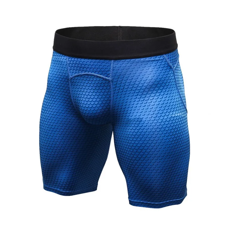 L S-2XL, лето, осень, мужские спортивные быстросохнущие шорты для бега, для спортзала, компрессионные, плотные, дышащие, анти-пот шорты - Цвет: L