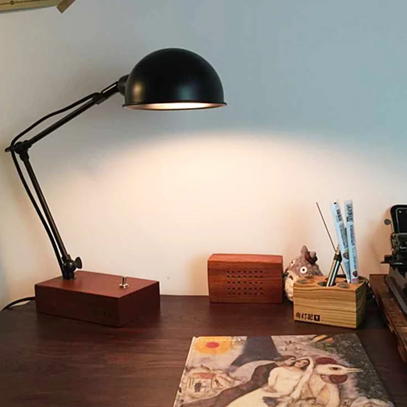 industrial retro Desk Lamp Desklight flexible simple style Table Lamp