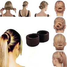 Fashion Women Twist Hair Bun Maker Donut Styling Braid Holder Accessory Tool