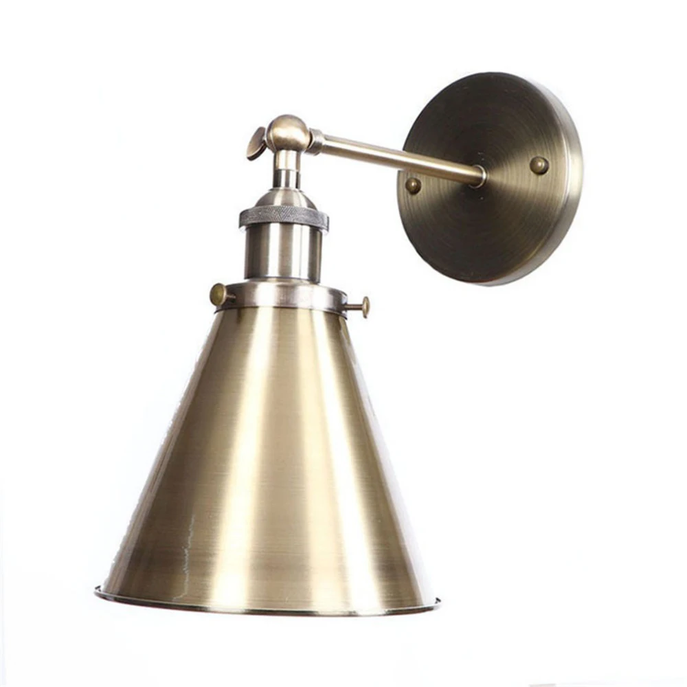 Hardwire Antique Metal Shade Industrial Wall Sconce Light with Oil Rubbed Bronze for Home, Restaurant, Bar, Cafe, Club Wall Lamp Hardwire Antique Metal Shade Industrial Wall Sconce Light with Oil Rubbed Bronze for Home, Restaurant, Bar, Cafe, Club Wall Lamp
