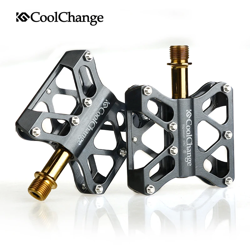 CoolChange mountain bike pedals lightweight skid Perlin