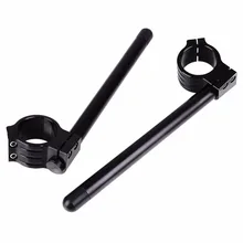 2 шт. Мотоцикл CNC вилка зажим-ons ручки баров стояк обычный руль