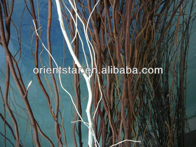 

Wedding Holiday Christmas 120cm Height Nature Willow Dry Branch nice idea for your sweet home decoration, various colors avalia