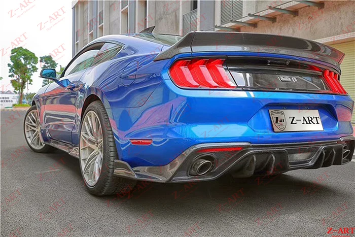 Z-ART углеродное волокно тела комплект для Ford Mustang 2018 углеродное волокно аэродинамическим комплектом для новых mustang ремонт тела комплект