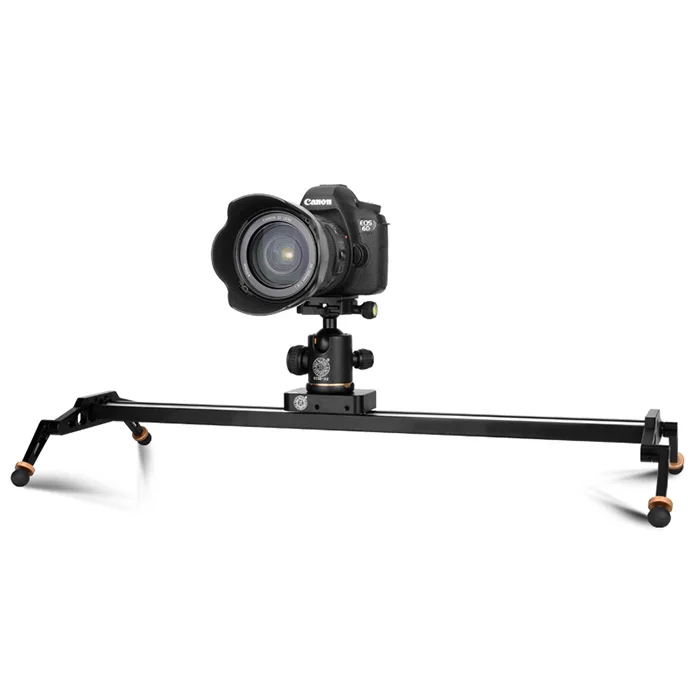 QZSD QH60 / QH80 / QH100 / QH120 Ball-bearing Slider for DSLR Camera / DV / Mirrorless Camera / Phone / Vidicon