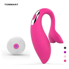 Remote Control Panty Vibrator 10 Speed Strapless Strapon G spot Dildo Vibrator Womens Vibrating Panties Vibrating