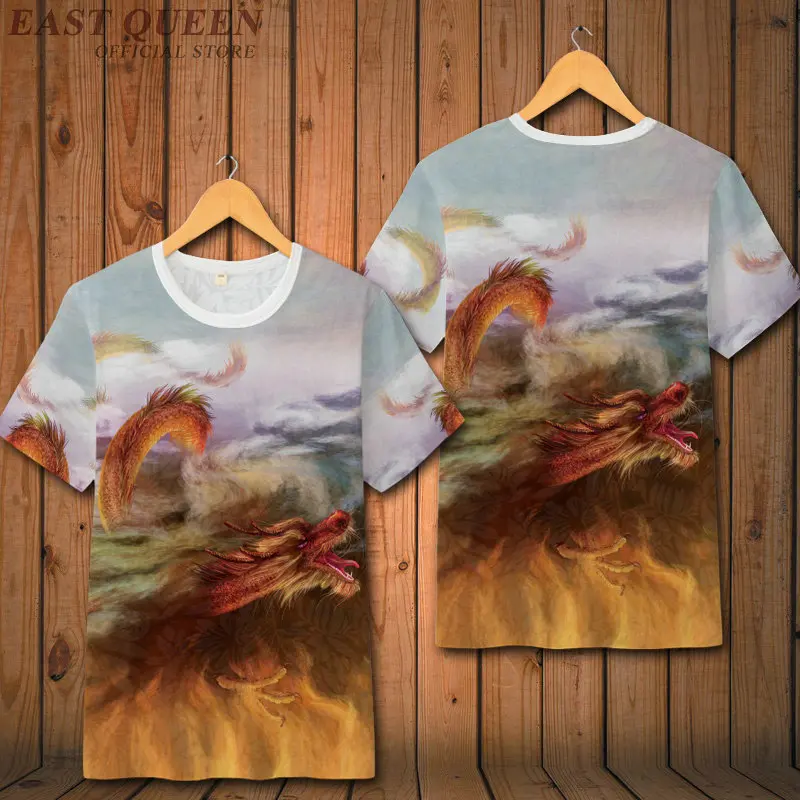 Japanese Streetwear T Shirt Dragon Print Social Guy Ice Silk T-Shirt Hip Hop Harajuku Punk Summer Rapper Tee Tops KK2861