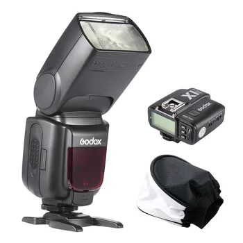 

Godox TT600S Thinklite Camera Flash Speedlite 2.4G Wireless X System + X1T-S TTL Transmiiter + Flash Bounce Diffuser for Sony