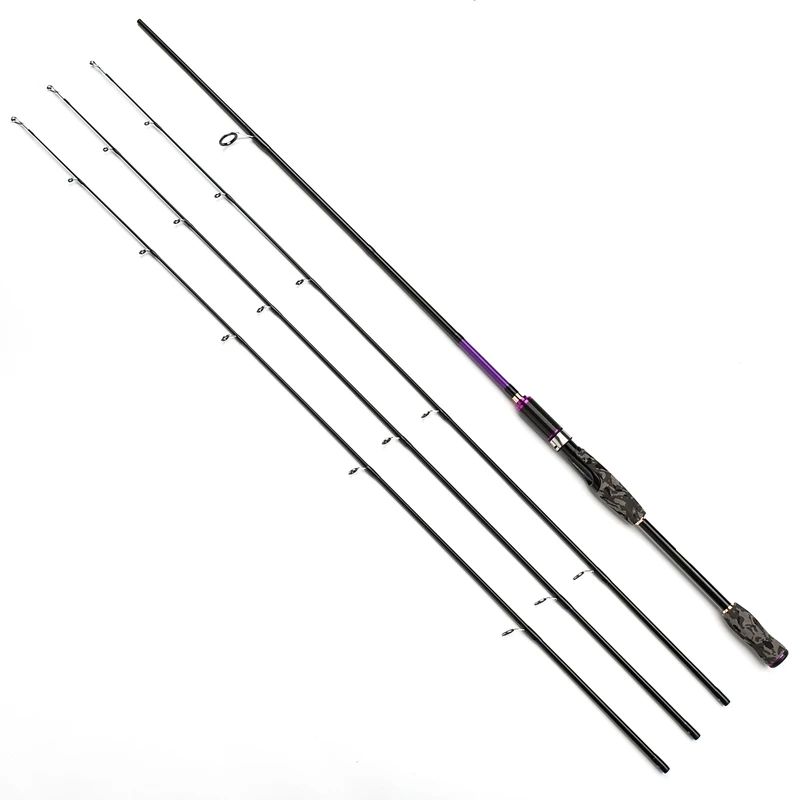 

JOHNCOO 2.1m Spinning Rod 3 tips ML M MH 7' 2 Sections Casting Rod 98%Carbon Fast Action Baitcasting Fishing Rod Fishing Tackle