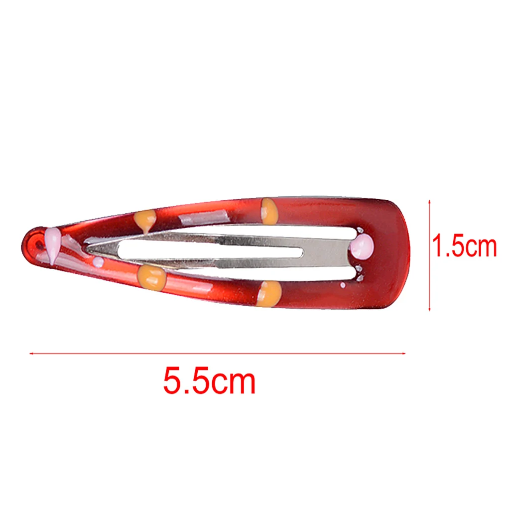 12 Pieces No Slip Snap Hair Clips BB Hair Clip Barrettes for Girl Toddler