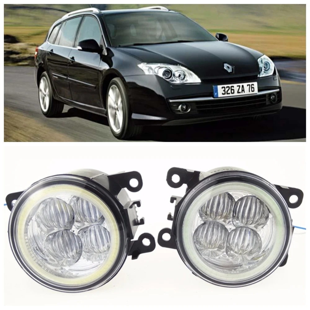 Для Renault Laguna 3 grandtour KT0 KT1 недвижимость 2007-2015 10 Вт Высокая яркость LED Angel Eyes
