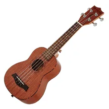 Spyker укулеле маленькая гитара 21 дюймов для взрослых начинающих студентов ручной работы из красного дерева