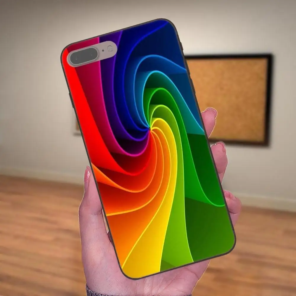 Для Samsung Galaxy A3 A5 A6 A6s A7 A8 A9 Star Plus 2016 2017 2018 TPU индивидуальный телефон с радужным