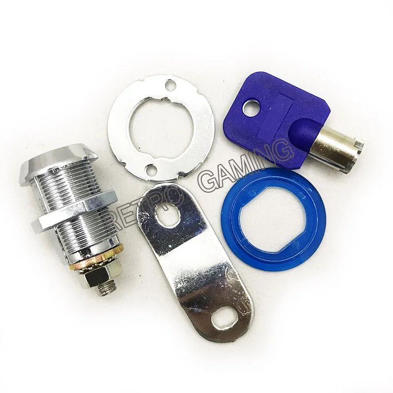 

10 PCS 23mm Cam Lock High Quality Zinc Alloy Door Lock for Arcade Games Machine and Drawer etc.