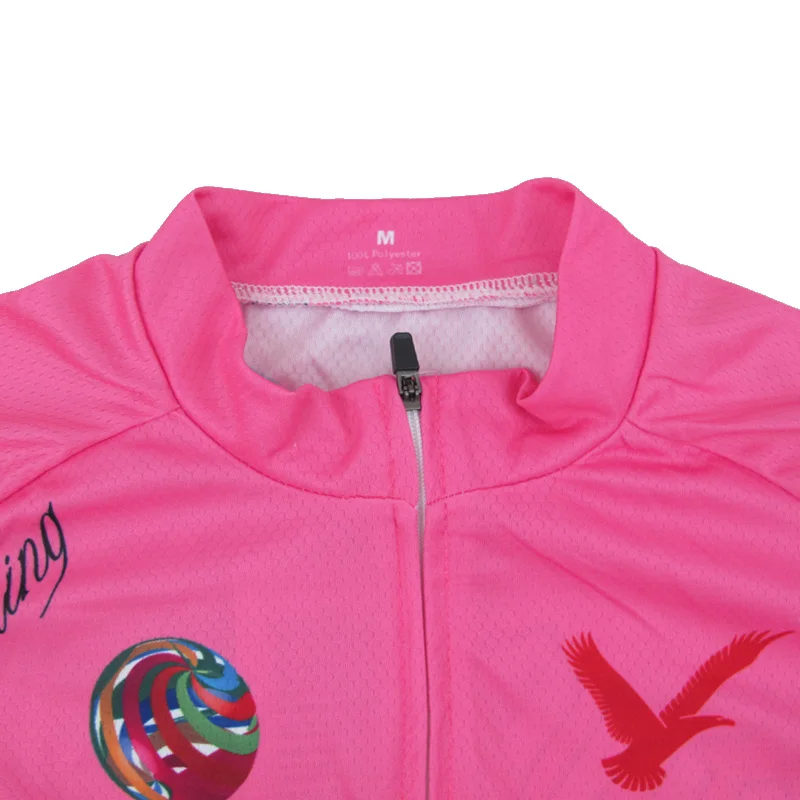 One BIKE Women's pink Short Sleeve Cycling Jersey Shark Quick Dry Breathable Mountain Bike Clothing Tops Cycling Shirt 8019 One BIKE Women's pink Short Sleeve Cycling Jersey Shark Quick Dry Breathable Mountain Bike Clothing Tops Cycling Shirt 8019