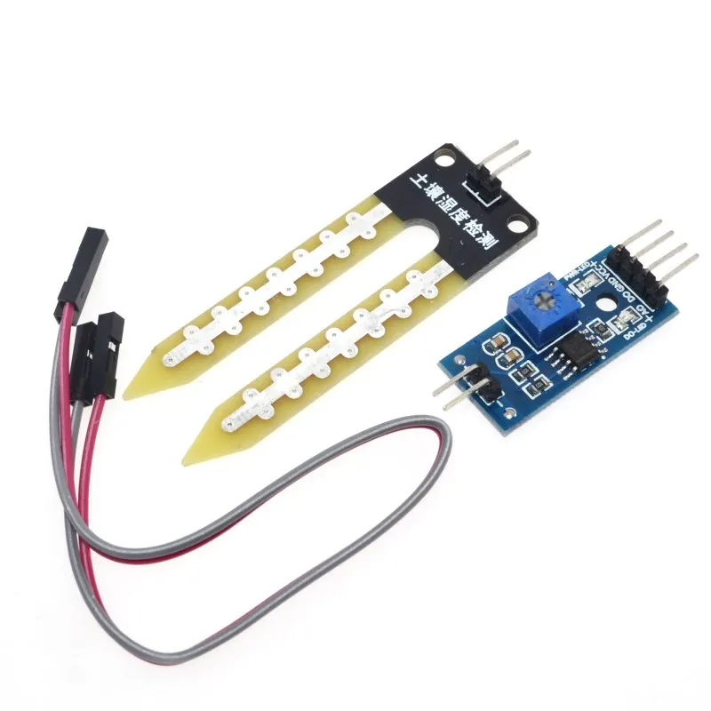 Smart Elektronica Bodemvocht Hygrometer Detectie Vochtigheid Sensor Module Voor arduino Development Board DIY Robot Slimme Auto