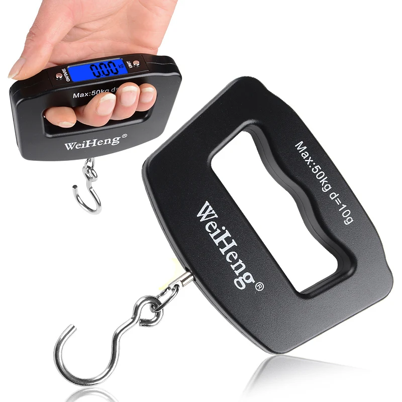 HOT Pocket 50kg/10g LCD Digital Fishing Hanging Electronic Scale Hook