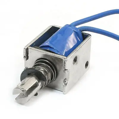 

High quality  4N Spring Plunger Push Pull Type Electromagnet Solenoid DC 24V 300mA JM-0520 Free shipping