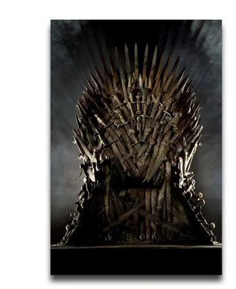 Game of Thromes King Seat Decal Poster(50x75CM) - Baby Wedding Room Home Wall Sticker | Дом и сад