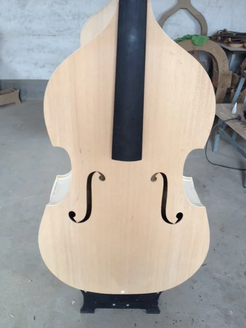 

Hand made white/unfinished upright bass 3/4, plywood , New Double Bass