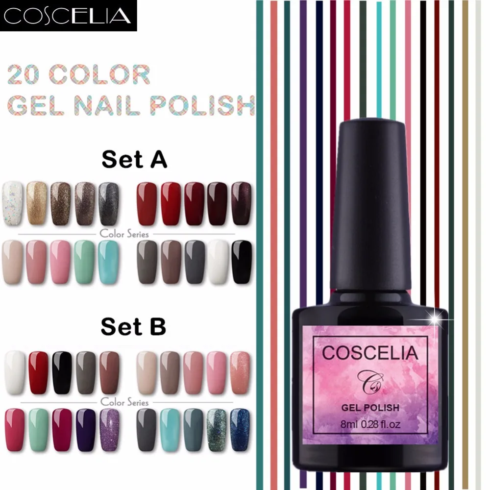Aliexpress Nail Gel For Art Full Set 20 Colors Uv 20pcs Coscelia Soak Off Uv Gel Nail Polish Set Optional Htb1sshflpbbxvq6fxh