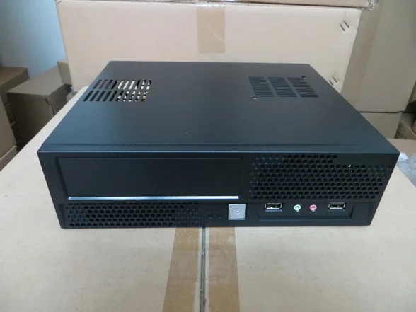 

ITX Chassis Industrial Control Engineering CNC Compatible 17CM*17CM Motherboard Desktop Small Computer Case