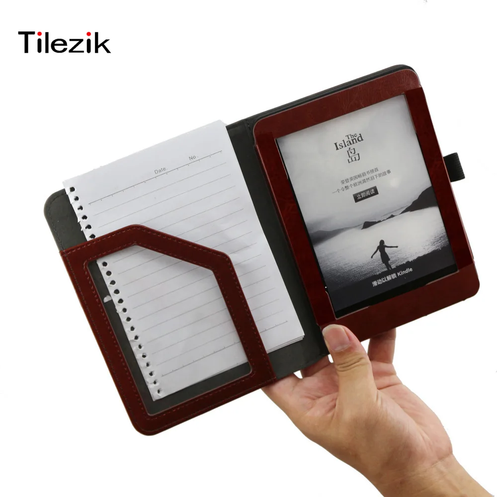 Tilezikbook чехол для Kindle Paperwhite Новый 7Gen 2014 Кожа Фолио Amazon 6 крышка | Компьютеры и офис