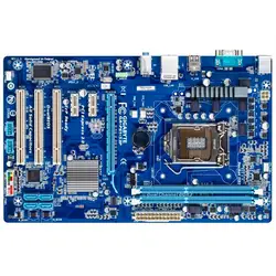 Оригинальный H61 материнская плата для Gigabyte GA-P61-S3P P61-S3P LGA1155-pin DDR3 16G твердотельный